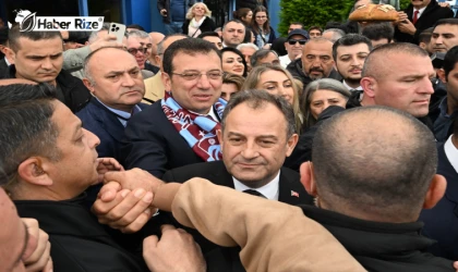 İBB Başkanı İmamoğlu, memleketi Trabzon’a geldi