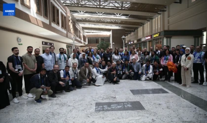 Rize'de yabancı turizm heyeti tulum eşliğinde karşılandı