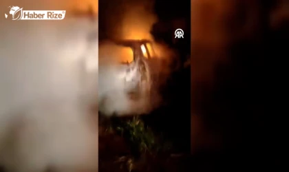 Şanlıurfa'da Konteyner Yangınında Bir Kişi Hayatını Kaybetti