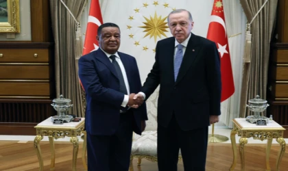 Cumhurbaşkanı Erdoğan, eski Etiyopya Cumhurbaşkanı Wirtu ile bir araya geldi