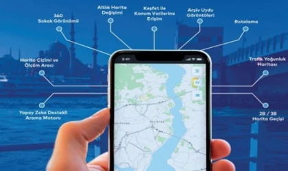 Harita İstanbul uygulaması kullanıcıların hizmetine sunuldu