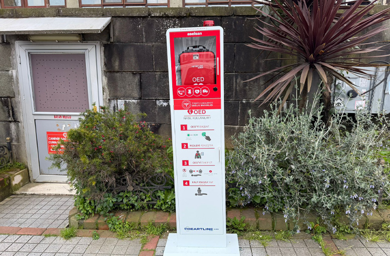 Rize’ye 5 Adet Hayat Kurtaran OED Cihazı Yerleştirildi