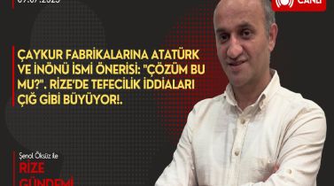 Sorgulayan Rize İçin Yayındayız!