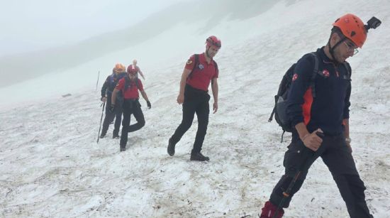 Rize Çamlıhemşin'de Kaybolan 3 Yabancı Uyruklu Turist Kurtarıldı