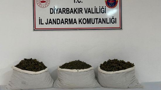 Diyarbakır’da narkotik operasyonu