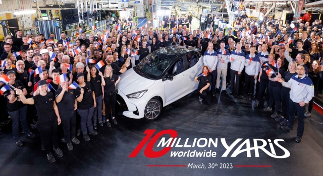 Toyota Yaris ”efsane” otomobillerden biri oldu