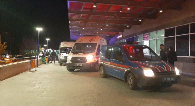 Çorum’da bir kişi silahla yaralandı