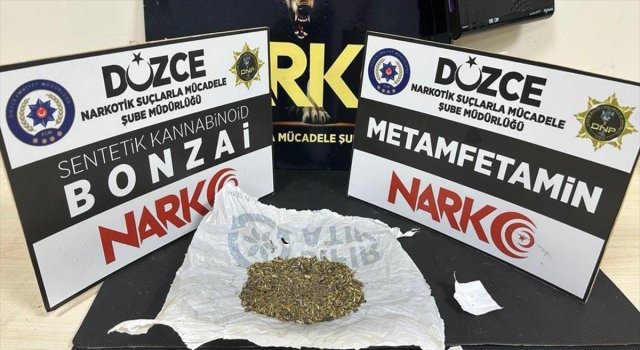 Düzce’de uyuşturucu operasyonunda bir zanlı tutuklandı