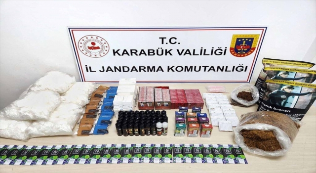 Karabük’te kaçakçılık operasyonunda 2 şüpheli gözaltına alındı