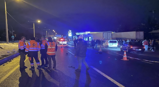 Otomobilin çarptığı yaya hayatını kaybetti