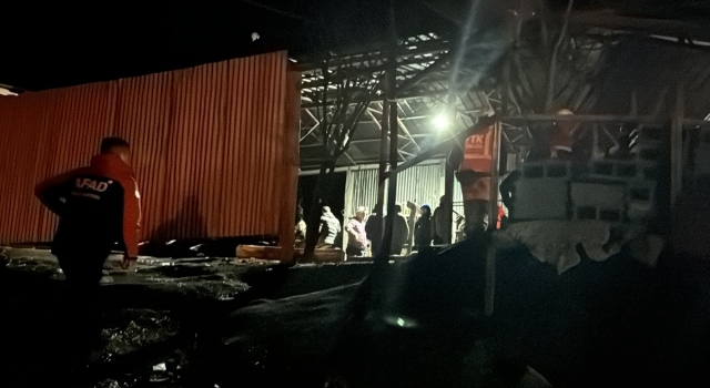 Maden ocağındaki göçük nedeniyle mahsur kalan 2 işçi kurtarıldı