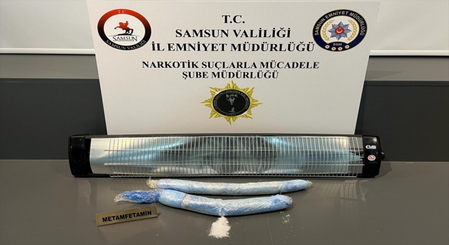 Kargoyla gönderilen elektrikli ısıtıcıdan 1 kilogram uyuşturucu çıktı