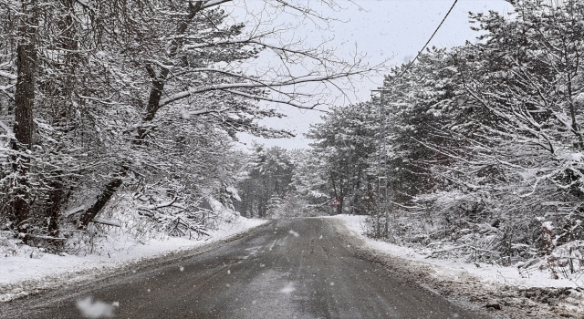 Kastamonu’da kar yağışı etkili oluyor