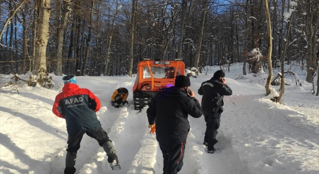 Avlanmaya giden kişi ormanlık alanda ölü bulundu