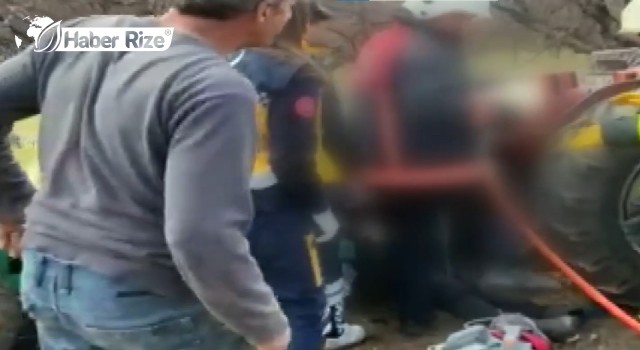 Traktörün şaft miline kapılan kişi öldü