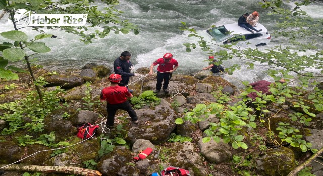 Rize'de trafik kazası