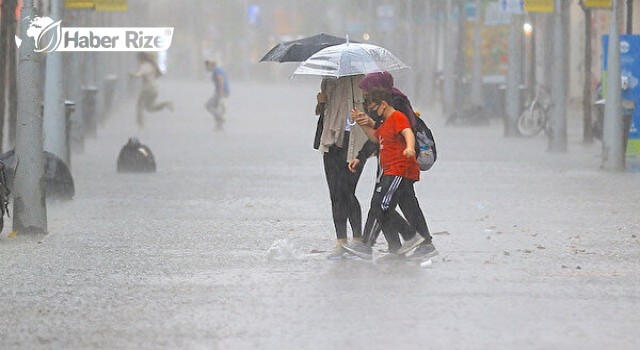 Samsun için şiddetli yağış uyarısı yapıldı