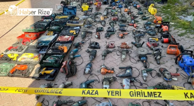 Bir hurdacıda 174 çalıntı eşya bulundu
