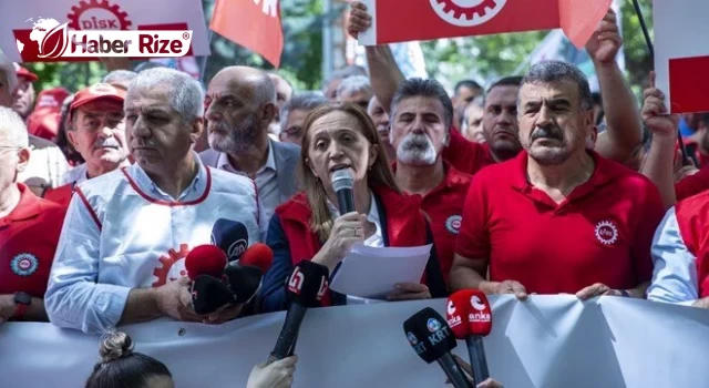 DİSK'ten TÜİK protestosu