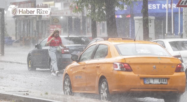 Başkentteki fırtına ve sağanak nedeniyle ağaçlar devrildi