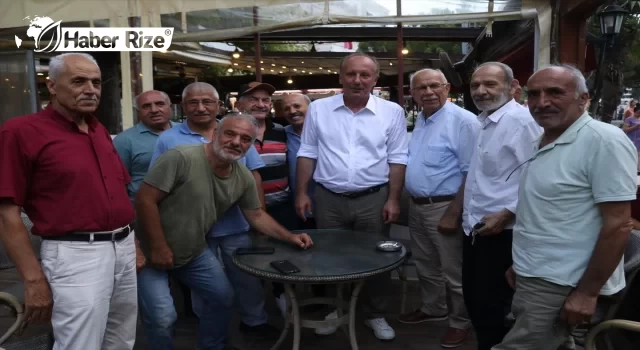Muharrem İnce Yalova'da konuştu