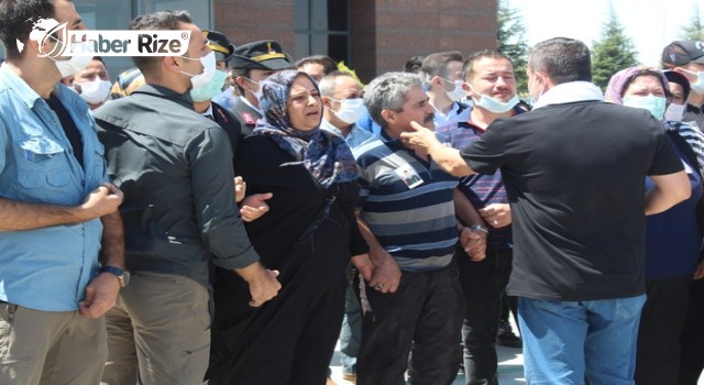 Şehit Şimşek'in naaşı memleketine getirildi