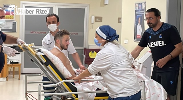 Trabzonspor Kulüp Doktoru Polat'tan, Visca'nın sakatlığına ilişkin açıklama: