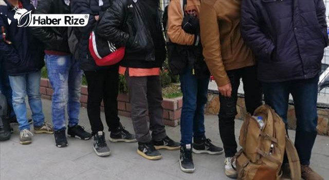 6 düzensiz göçmen yakalandı