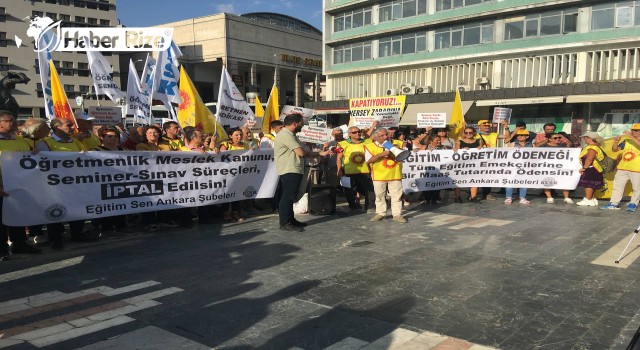 Eğitim-Sen’den genel merkezi ablukaya alan polislere suç duyurusu