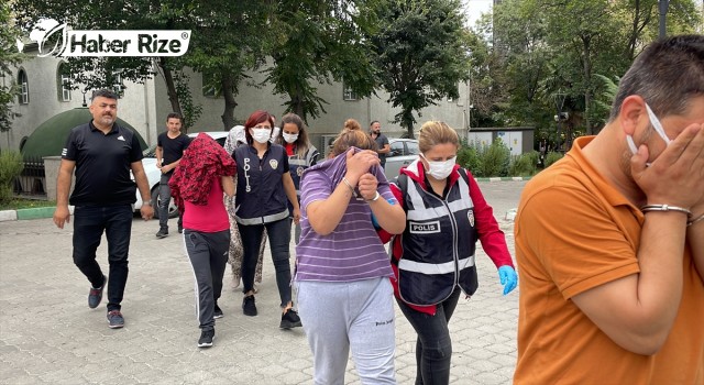 Hırsızlık operasyonunda yakalanan 14 zanlı serbest bırakıldı