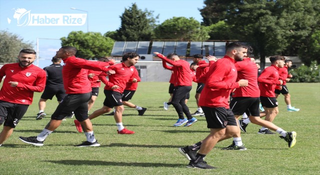 Samsunspor, Bandırmaspor maçının hazırlıklarına başladı