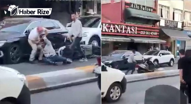 Sokak ortasında silahlı çatışma