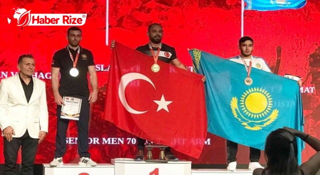 15 yaşında kuyudan su çeken Akyol, güreşte madalya sahibi oldu