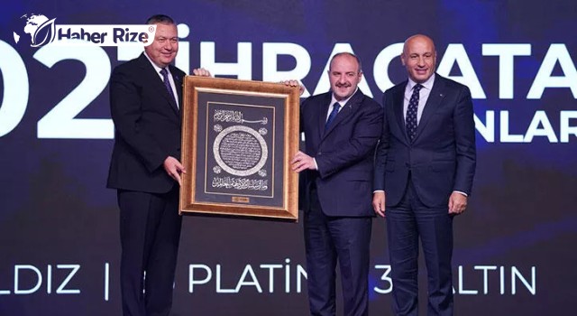 Bakan Varank, tekstil sektörünün ihracat şampiyonları ödül töreninde konuştu