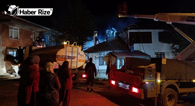Bolu'da yangın