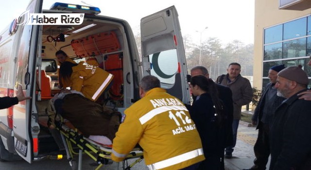 Damper kapağına sıkışan kişi öldü