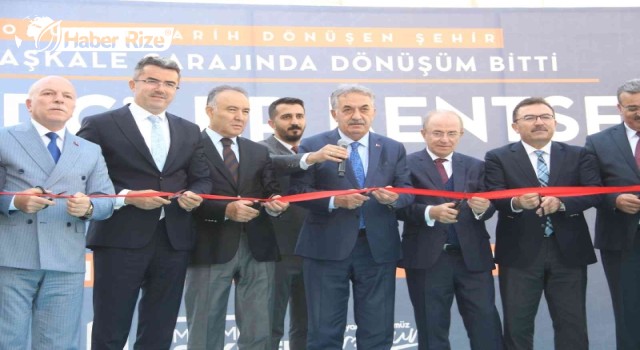 Hayati Yazıcı, kentsel dönüşüm projesinin açılışında konuştu