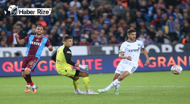 Trabzonspor, iç sahadaki yenilmezlik serisini sürdürdü