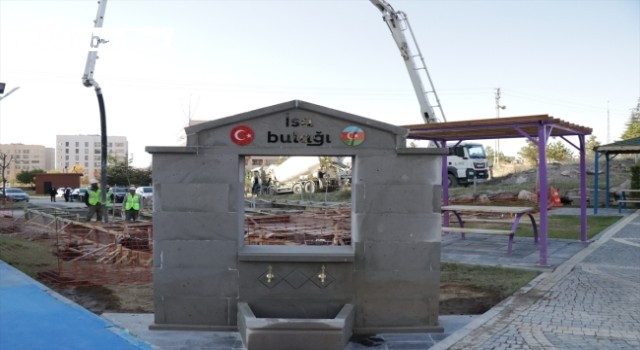 Azerbaycan Kardeşlik Parkı törenle hizmete açıldı