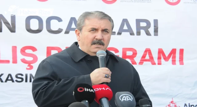 Büyük Birlik Partisi Genel Başkanı Destici: 40-50 zam