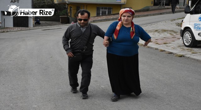 Engelli çift, birbirlerinin eksik özelliklerini tamamladılar