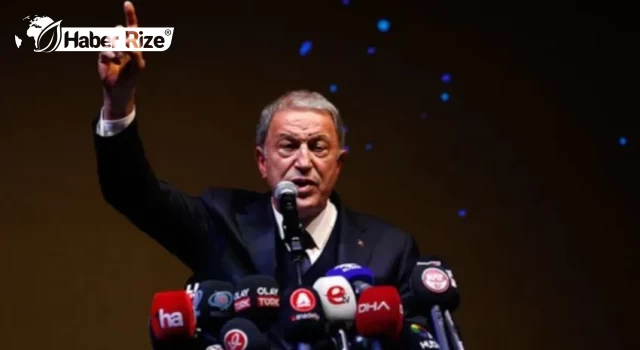 Hulusi Akar 'Vur de vuralım, sloganına yanıt: Onun da zamanı gelecek