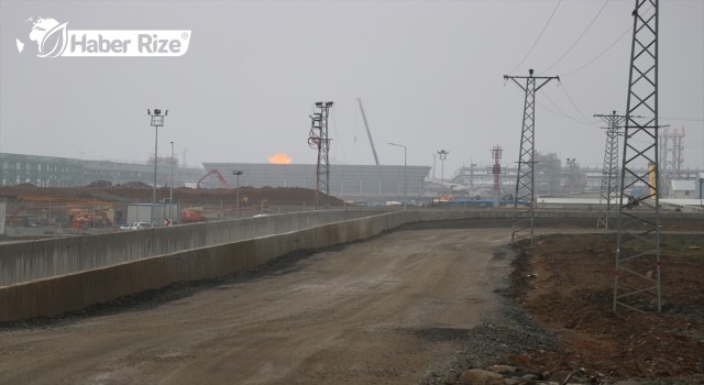 "Karaya ulaşan Karadeniz gazı"
