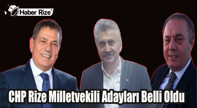 Millet İttifakının Rize Adayı Belli Oldu!