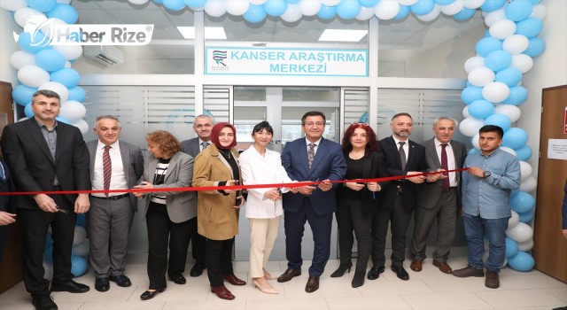 RTEÜ Kanser Araştırma Laboratuvarı Açıldı