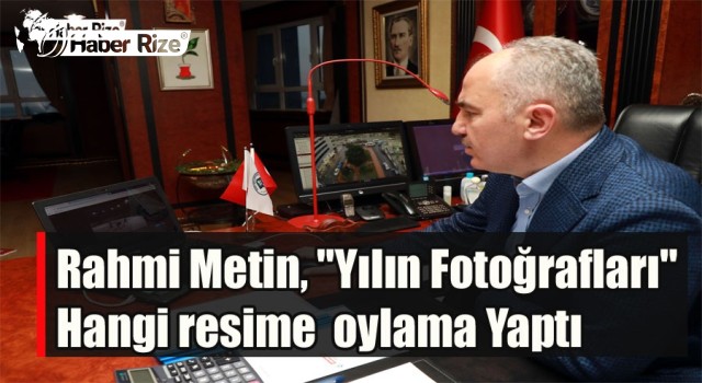 Rahmi Metin Yılın Fotoğrafları oylamasına katıldı