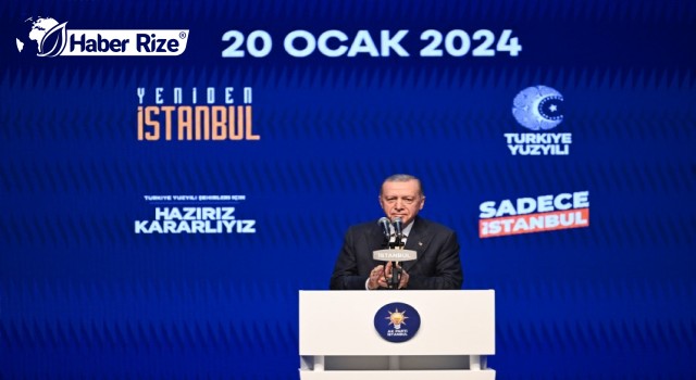 Cumhurbaşkanı Erdoğan: "Bu güzel şehir 5 yıl gibi kısa sürede çeyrek asırlık irtifa kaybı yaşadı"