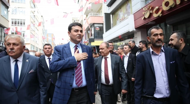 Demokrat Parti Genel Başkanı Uysal, Hatay'da konuştu