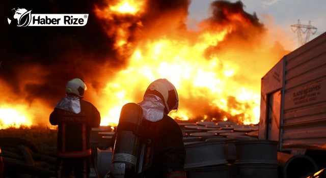 Hurdacılar sitesinde çıkan yangın söndürüldü