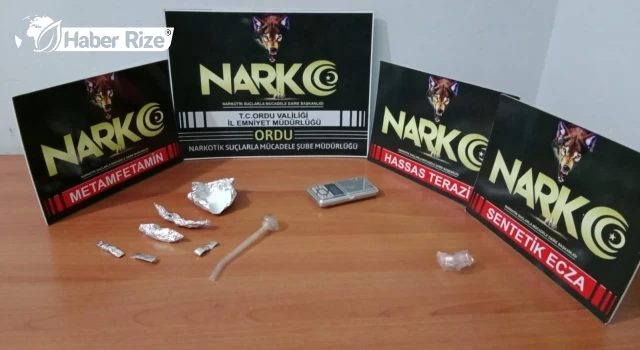 Ordu’da uyuşturucu operasyonunda yakalanan kişi tutuklandı